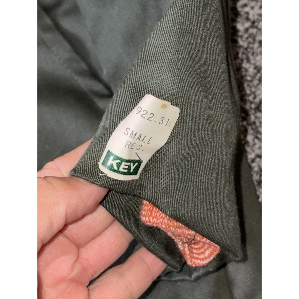 Vintage Key Imperial Coveralls Small Green Mechanic Jumpsuit USA Made 70s NEW